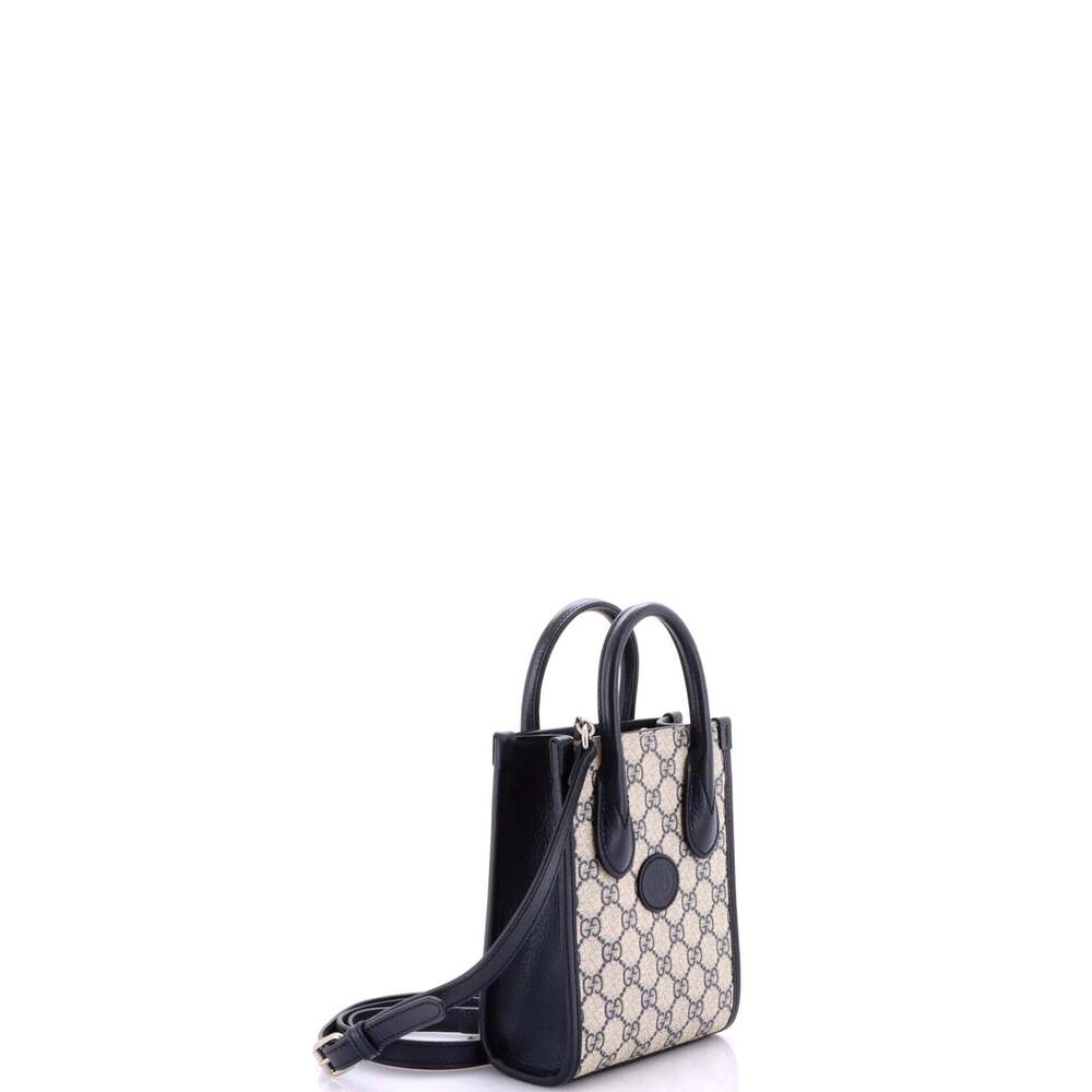 Gucci Interlocking G Patch Tote Gg #210791G11B - image 2